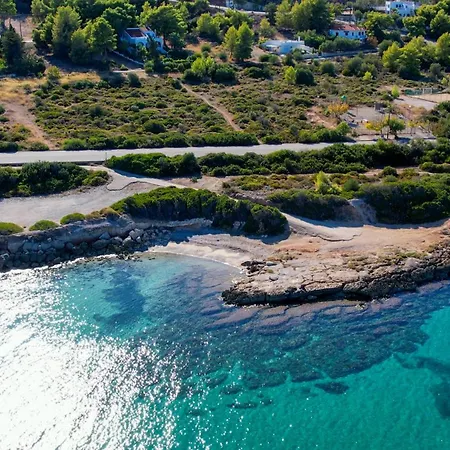 Ellie's House Theologos Lägenhet *